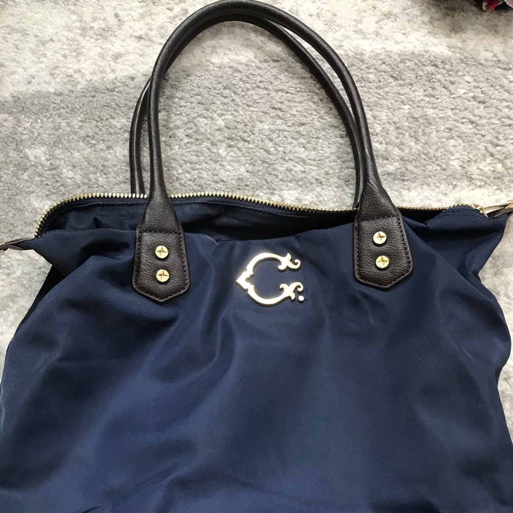 C Wonder Navy Tote Bag